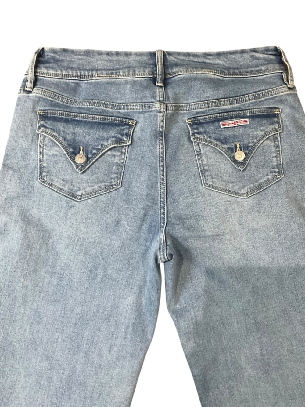 Hudson Jeans Women's Straight Leg Jeans - Light Blue - Picture 8 of 9